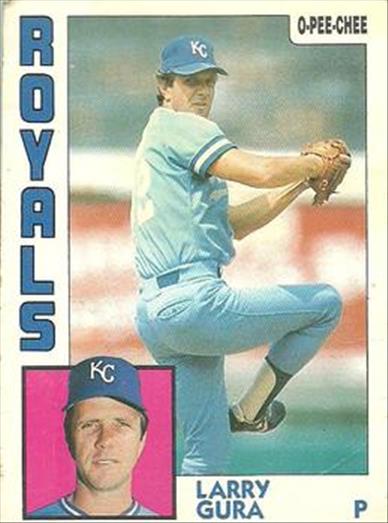 1984 O-Pee-Chee Baseball Cards 264     Larry Gura